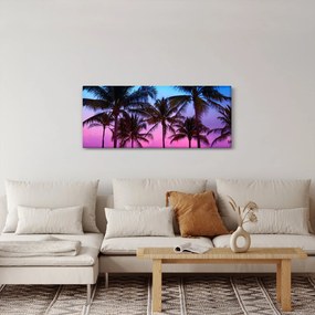 Obraz - Palmy v Miami (120x50 cm)