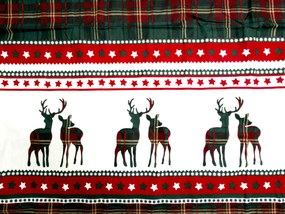 Flanelové obliečky FJORDEN zelené Rozmer obliečky: 70 x 90 cm | 140 x 200 cm