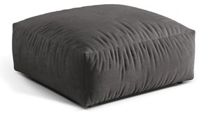 Sivá zamatová modulárna podnožka Martina – Micadoni