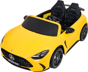 Ramiz Mercedes-Benz GT63 AMG elektrické autíčko pre deti žlté