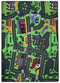 Kusový koberec City life, 140x200, viacfarebná, detská izba, Vopi