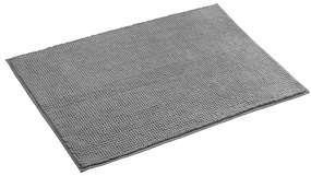 BISK Erga Basic, kúpeľňová predložka 80x50 cm, model 6 Chenille Rolled, šedá, ERG-08687