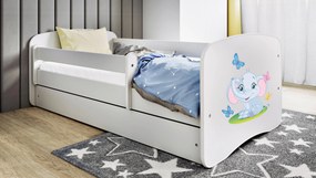 XXXLutz POSTEĽ PRE DETI A MLÁDEŽ 80/160 cm, biela MID.YOU - Detské izby - 00214200021G