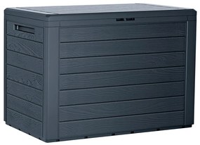 Záhradná truhlica Woodebox - Antracit
