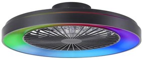 Brilliant - LED RGBW stmievateľný stropný ventilátor MAZZARO LED/24W/230V + DO