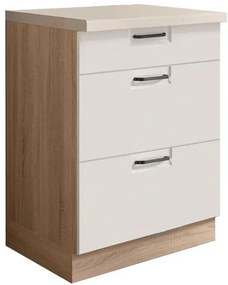 Skrinka do kuchyne Favorit 10d Sonoma/White