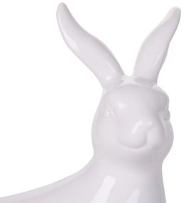 Dekoratívna figúrka biela 21 cm MORIUEX Beliani