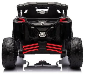 Baby Mix Detské elektrické autíčko Buggy Hornet,červená