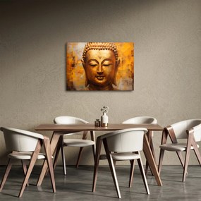 Obraz - Budha, olejomaľba (70x50 cm)