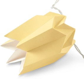 Papierová svetelná reťaz s LED