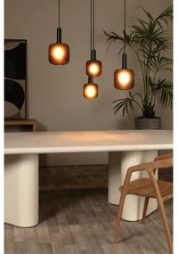 Lucide 45405/04/30 - Luster na lanku ELOISE 4xE27/40W/230V čierna