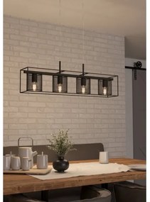 Eglo 43773 - Luster na lanku CATTERICK 4xE27/40W/230V
