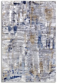 ELLE Decoration, Kusový koberec Imagination New 106035 Dark blue/Beige z kolekcie Elle, 160x230, modrá, obývacia izba