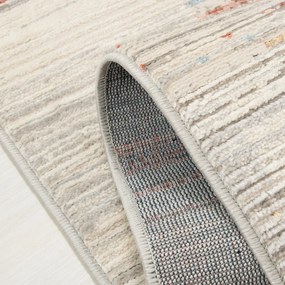 TA Koberec G498C WHITE/SALMON PORTLAND HIK Biely Obdĺžnikový Rozmer: 80x150 cm
