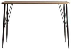 Pracovný stôl keren 120 x 60 cm medený MUZZA