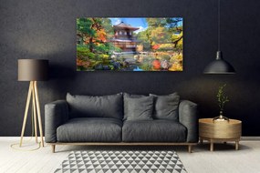 Obraz plexi Záhrada japonsko krajina 120x60 cm