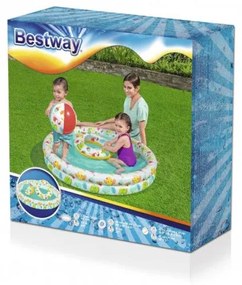 Detský bazén s loptou a kolesom Bestway 51124 122x20 cm