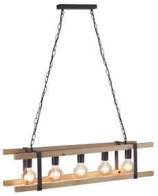 Leuchten Direkt 15685-79 - Luster na reťazi EDITH 5xE27/60W/230V