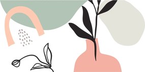 Obraz - Kvety vo váze N⁰3 (120x50 cm)