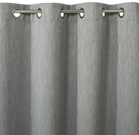 Moderný jednofarebný záves v sivej farbe 135 x 250 cm