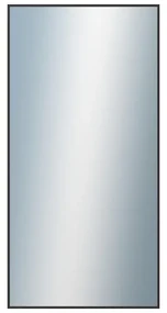 DANTIK - Zrkadlo v rámu, rozmer s rámom 50x100 cm z lišty Hliník hnedá (7001022)