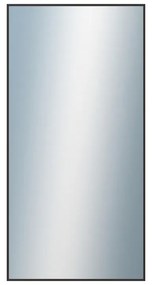 DANTIK - Zrkadlo v rámu, rozmer s rámom 50x100 cm z lišty Hliník hnedá (7001022)