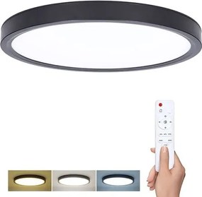 LED stropné svetlo Solight čierna WO8020