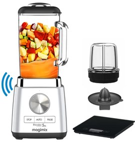 Magimix | ELM 11644 Mixér Power Blender 5XL | matný chróm