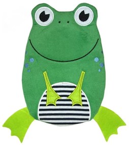 Termofor Hugo Frosch Eco Comfort - žaba, 0,8 l, zelená