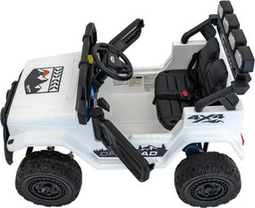 Elektrické autíčko Off-Road CLIMBER biele