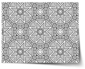 Sablio Plagát Hviezdy mehendi - 60x40 cm
