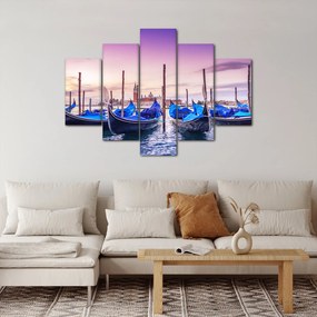 Obraz - Úsvit v Benátkach (150x105 cm)