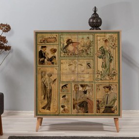 Skrinka Antique Sonoma Oak