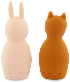 Detská striekacia hračka do vane 2 ks Mrs. Rabbit, Mr. Fox