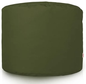 Taburetka Cilindro tmavozelená OUTDOOR