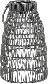 Set dvoch solárnych lampášov sivý PLA102 GREY (2 ks)