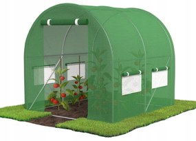Záhradný fóliovník 2x2m, zelený | 4m2