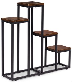 ModernHome Stojan na kvety - 4 police, ModernHome