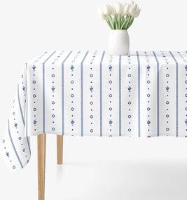 Goldea hranatý obrus 100% bavlnené plátno - na mú dušu 100 x 100 cm