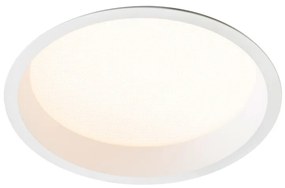 Trilum ARCH  Stropné zápustné svietidlo Zapustené LED sv. PAN R 25W, 4000K, 2375lm, CRI85, IP44, Epistar, 90°, d176×H59,5mm, biela