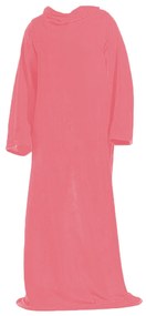 Verk Fleecová TV deka s rukávmi Snuggie 180 x 140 cm ružová