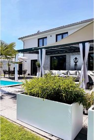 Hrantík MAXI, sklolaminát, šírka 100 cm, biely mat