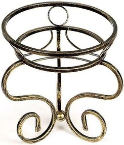 STOJAN NA KVETINÁČ MEDGRE 31,5X33 CM ZLATÁ