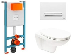 Závesný WC set do ľahkých stien / predstenová Vitra Normus SIKOVSW1