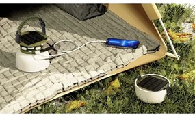 Immax 08493L - LED RGB Prenosná solárna nabíjacia lampa LED/10W/5V 3600 mAh IP65