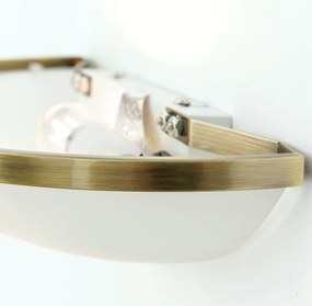 Orion WA 2-1212/1 - Nástenné svietidlo AIDA 1xE14/40W/230V bronz/patina