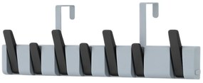 Nástenný vešiak PIANO HANGER 45,5x11 cm, sivo-čierny