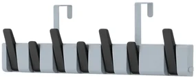 Nástenný vešiak PIANO HANGER 45,5x11 cm, sivo-čierny