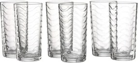 Súprava pohárov (6 ks) Wave 250 ml%