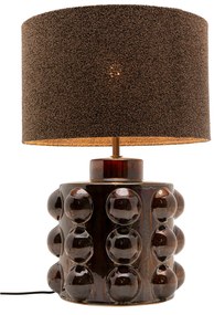 Calamaro stolová lampa hnedá